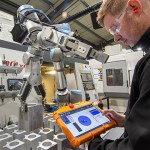 Robot safety enables machine tending on wheels